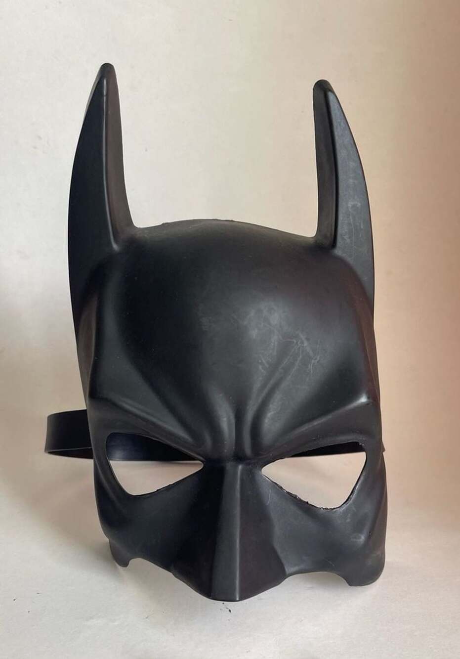 DC Comics Batman Black Plastic Halloween Costume Mask